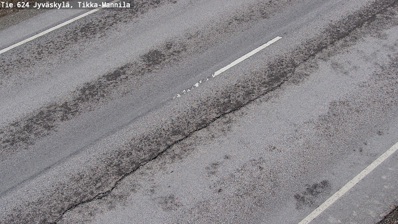 Weather Camera Image Väg 624 Jyväskylä, Tikka-Mannila, Jyväskylä, Keski-Suomi