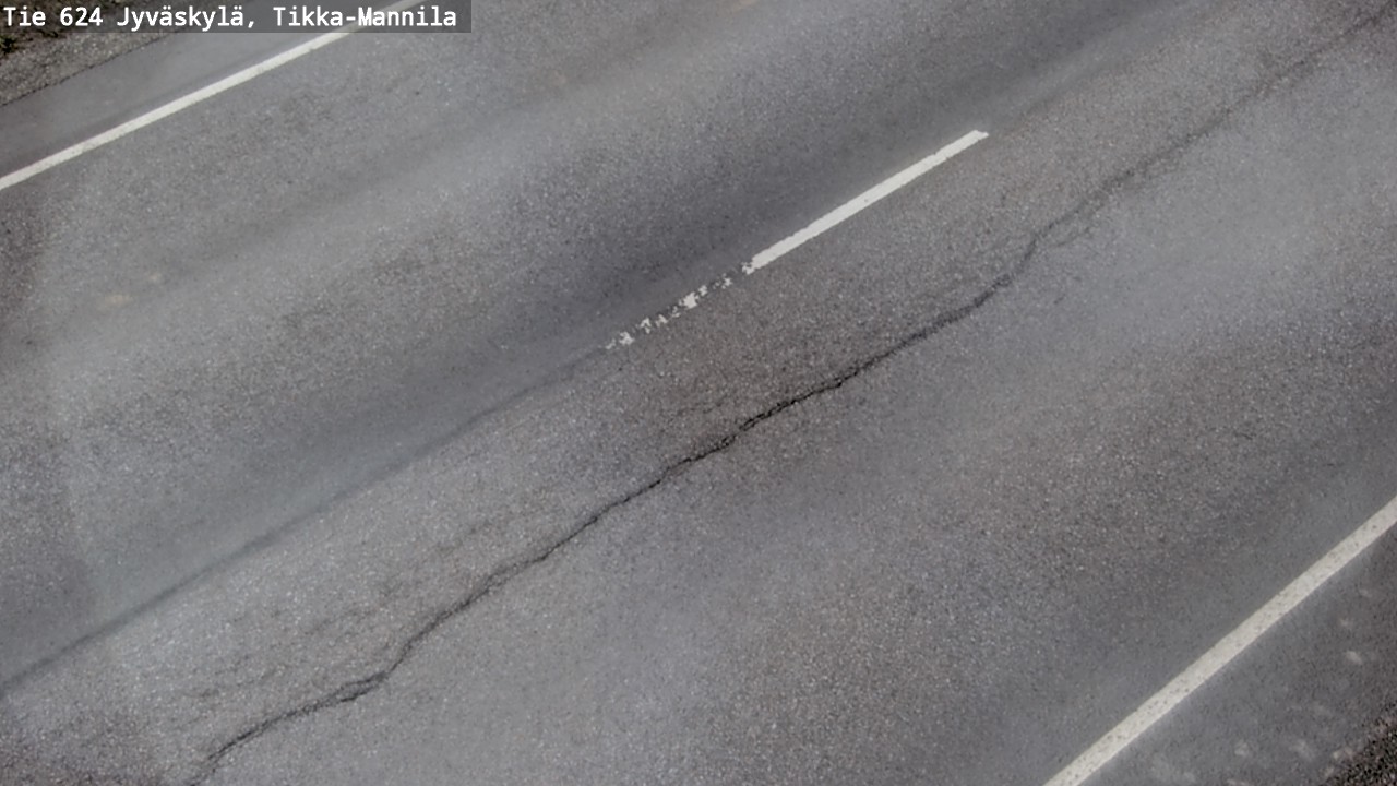 Weather Camera Image Road 624 Jyväskylä, Tikka-Mannila, Jyväskylä, Keski-Suomi
