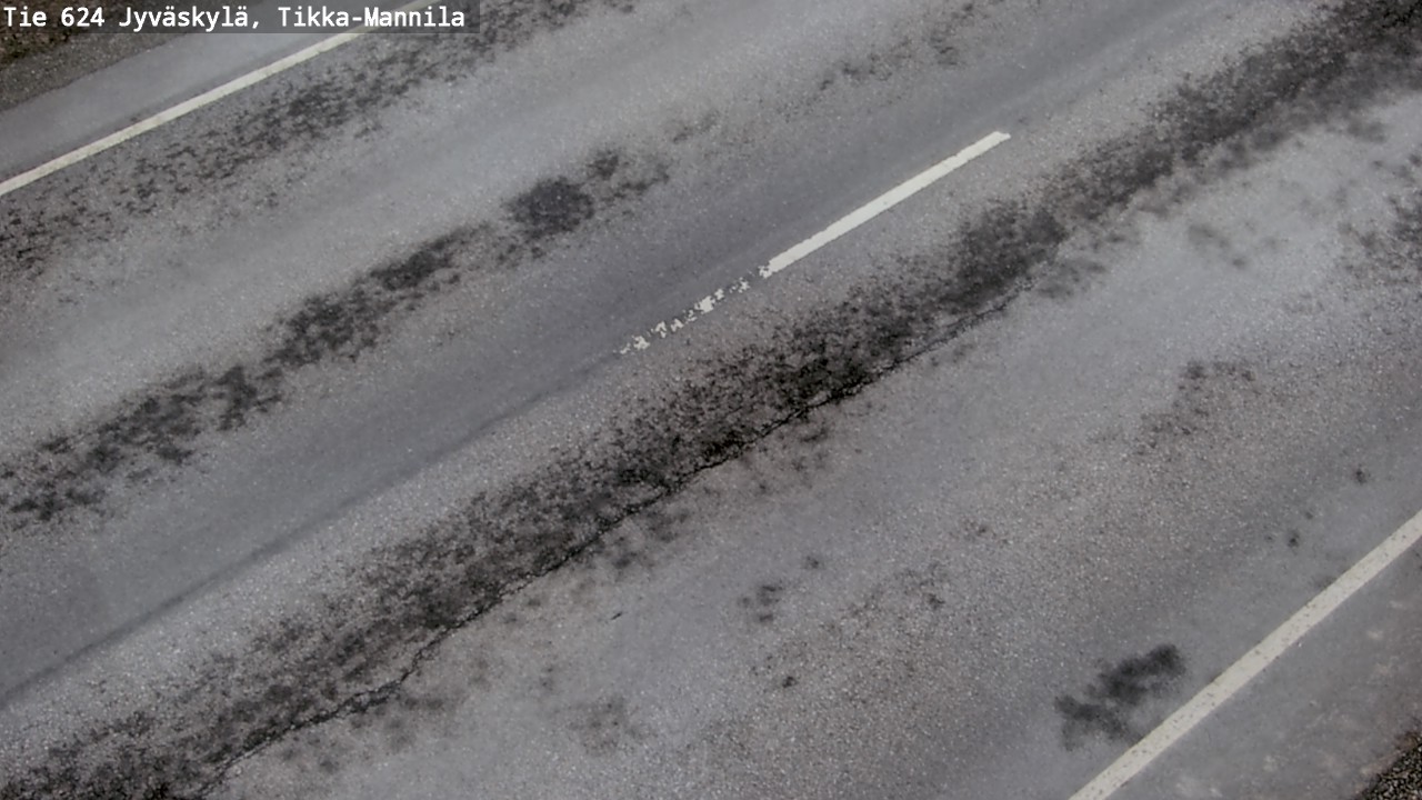 Weather Camera Image Väg 624 Jyväskylä, Tikka-Mannila, Jyväskylä, Keski-Suomi