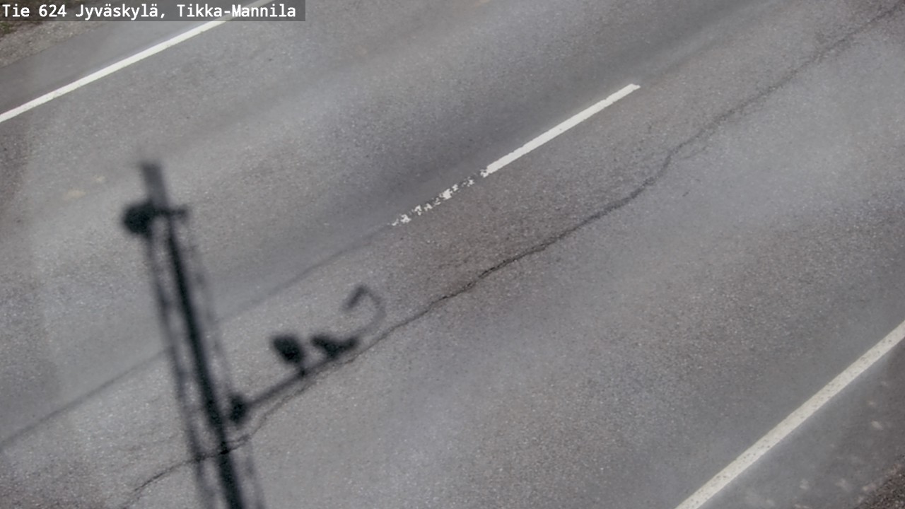 Weather Camera Image Road 624 Jyväskylä, Tikka-Mannila, Jyväskylä, Keski-Suomi