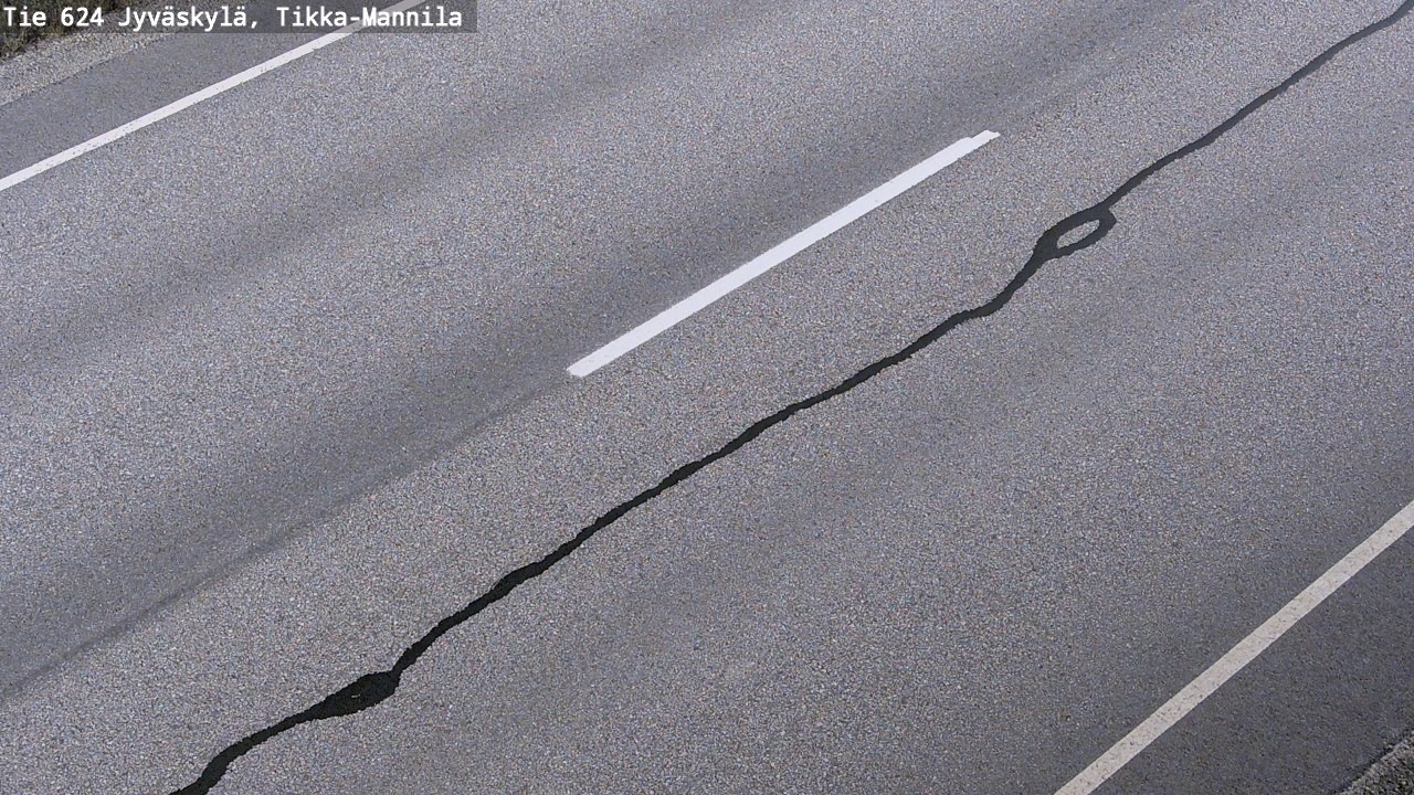 Kelikamerat Kuva Tie 624 Jyväskylä, Tikka-Mannila, Jyväskylä, Keski-Suomi