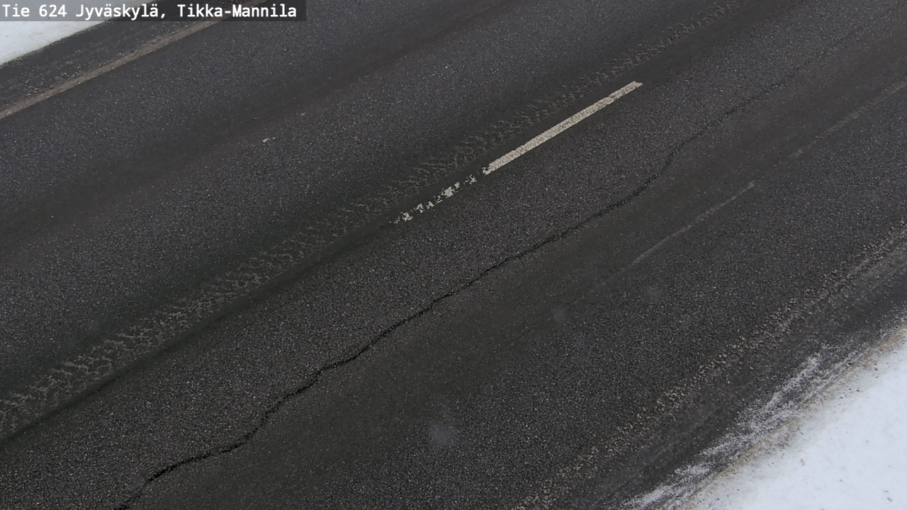Weather Camera Image Väg 624 Jyväskylä, Tikka-Mannila, Jyväskylä, Keski-Suomi