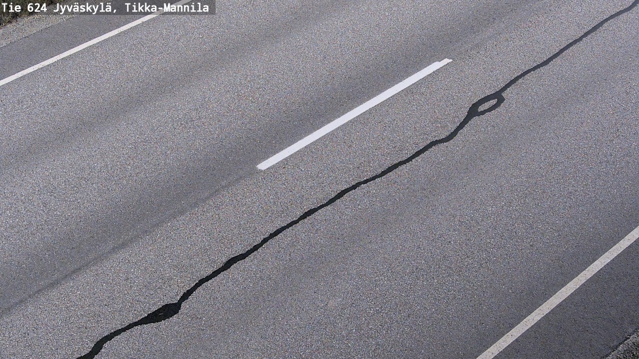 Kelikamerat Kuva Tie 624 Jyväskylä, Tikka-Mannila, Jyväskylä, Keski-Suomi