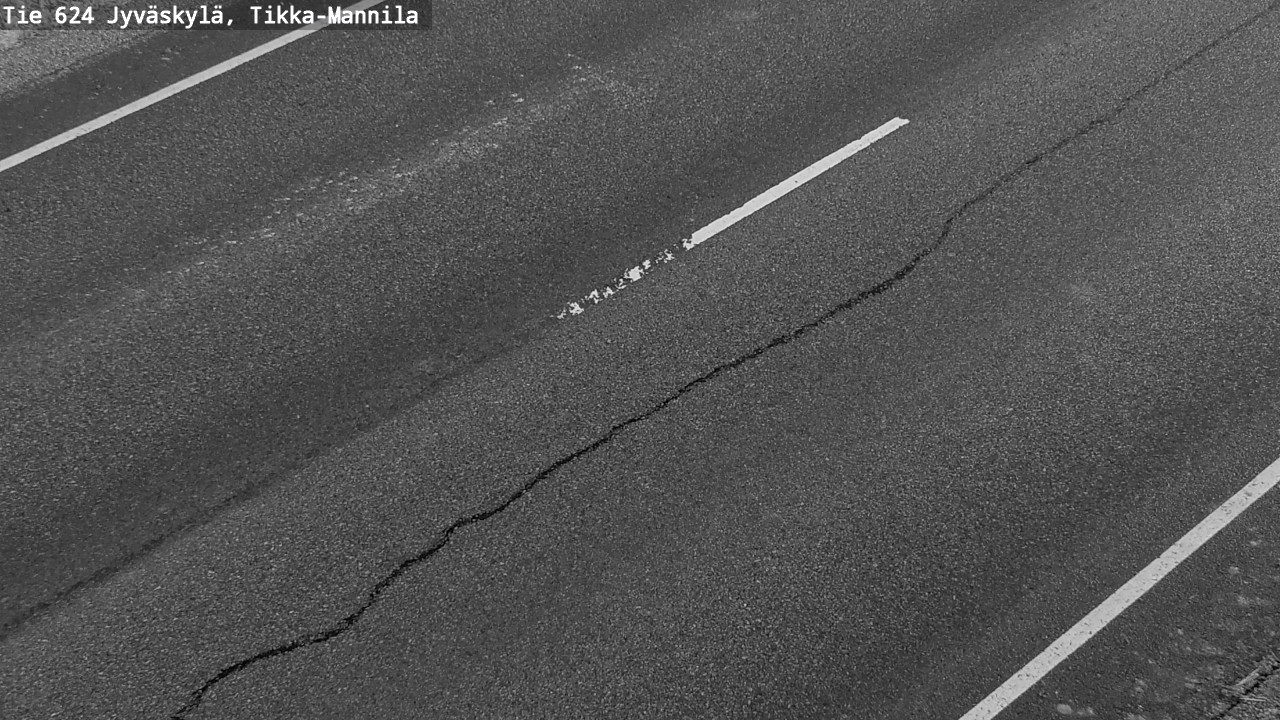 Kelikamerat Kuva Tie 624 Jyväskylä, Tikka-Mannila, Jyväskylä, Keski-Suomi