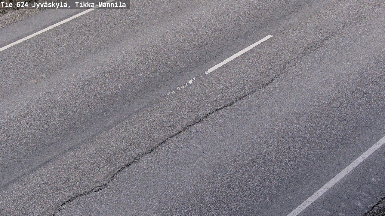 Weather Camera Image Road 624 Jyväskylä, Tikka-Mannila, Jyväskylä, Keski-Suomi