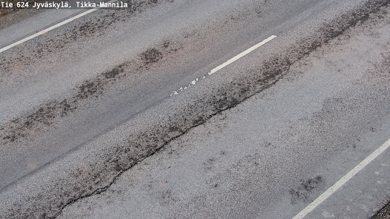 Weather Camera Image Väg 624 Jyväskylä, Tikka-Mannila, Jyväskylä, Keski-Suomi