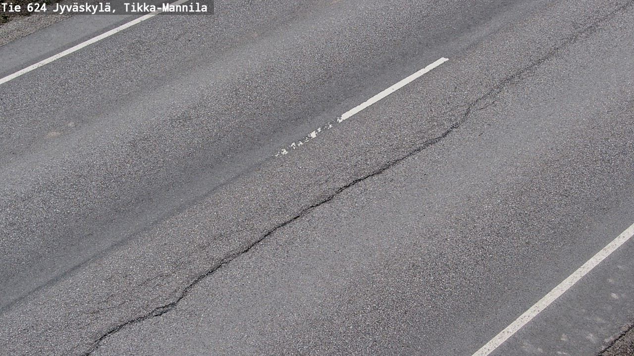 Weather Camera Image Road 624 Jyväskylä, Tikka-Mannila, Jyväskylä, Keski-Suomi