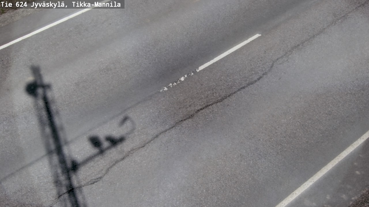 Weather Camera Image Road 624 Jyväskylä, Tikka-Mannila, Jyväskylä, Keski-Suomi