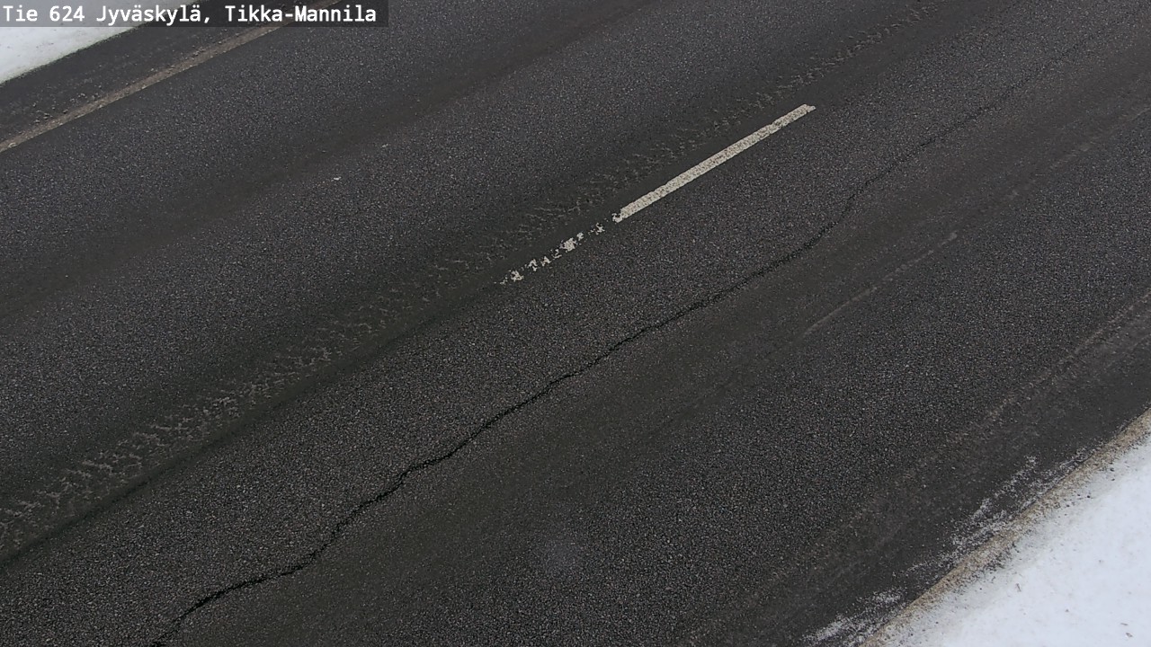 Weather Camera Image Road 624 Jyväskylä, Tikka-Mannila, Jyväskylä, Keski-Suomi