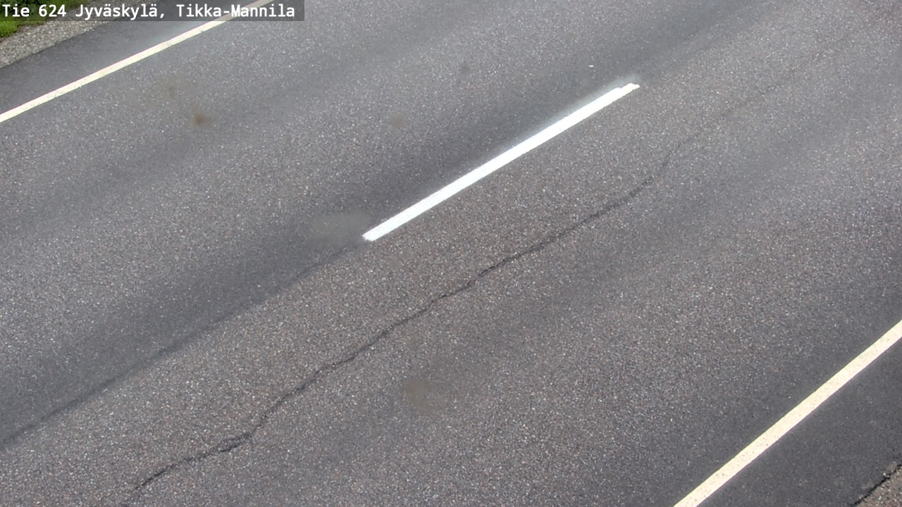 Weather Camera Image Road 624 Jyväskylä, Tikka-Mannila, Jyväskylä, Keski-Suomi