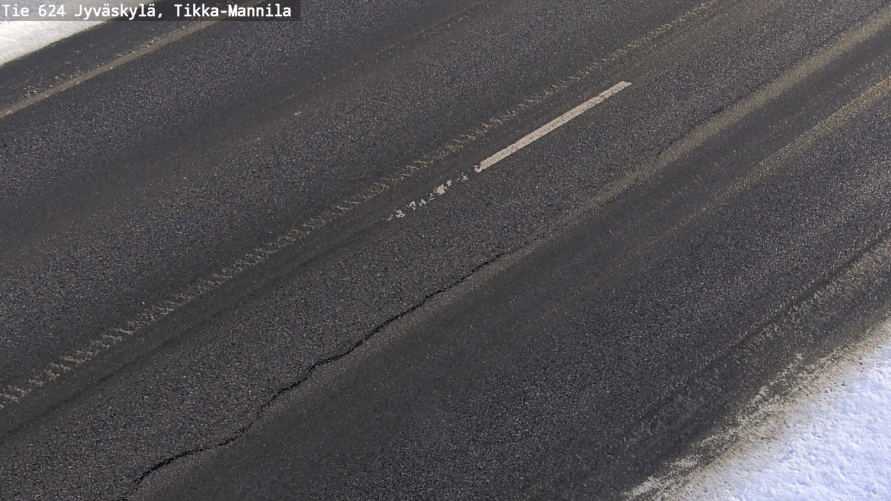 Weather Camera Image Road 624 Jyväskylä, Tikka-Mannila, Jyväskylä, Keski-Suomi