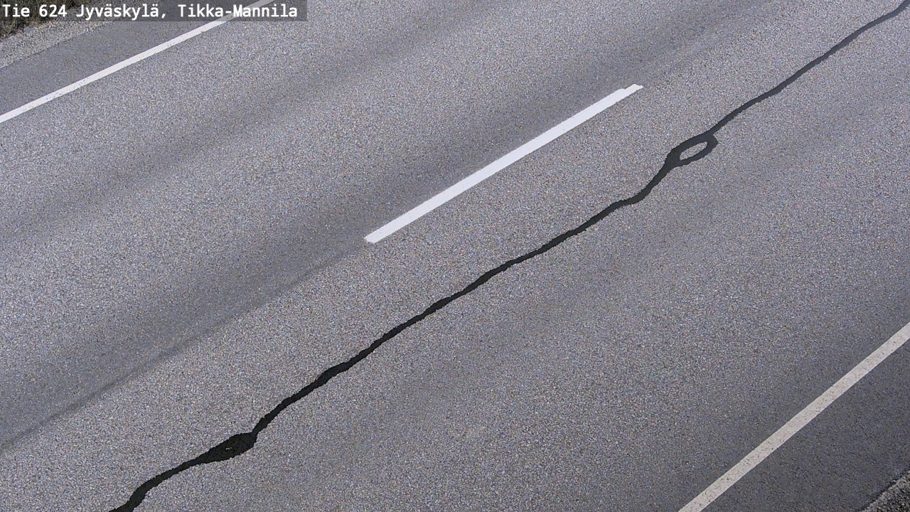 Kelikamerat Kuva Tie 624 Jyväskylä, Tikka-Mannila, Jyväskylä, Keski-Suomi