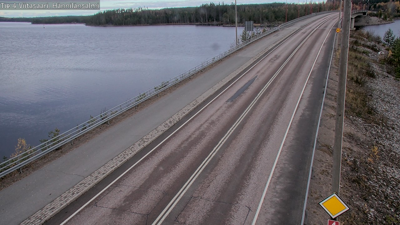 Kelikamerat Kuva Tie 4 Viitasaari Hännilänsalmi, Viitasaari, Keski-Suomi