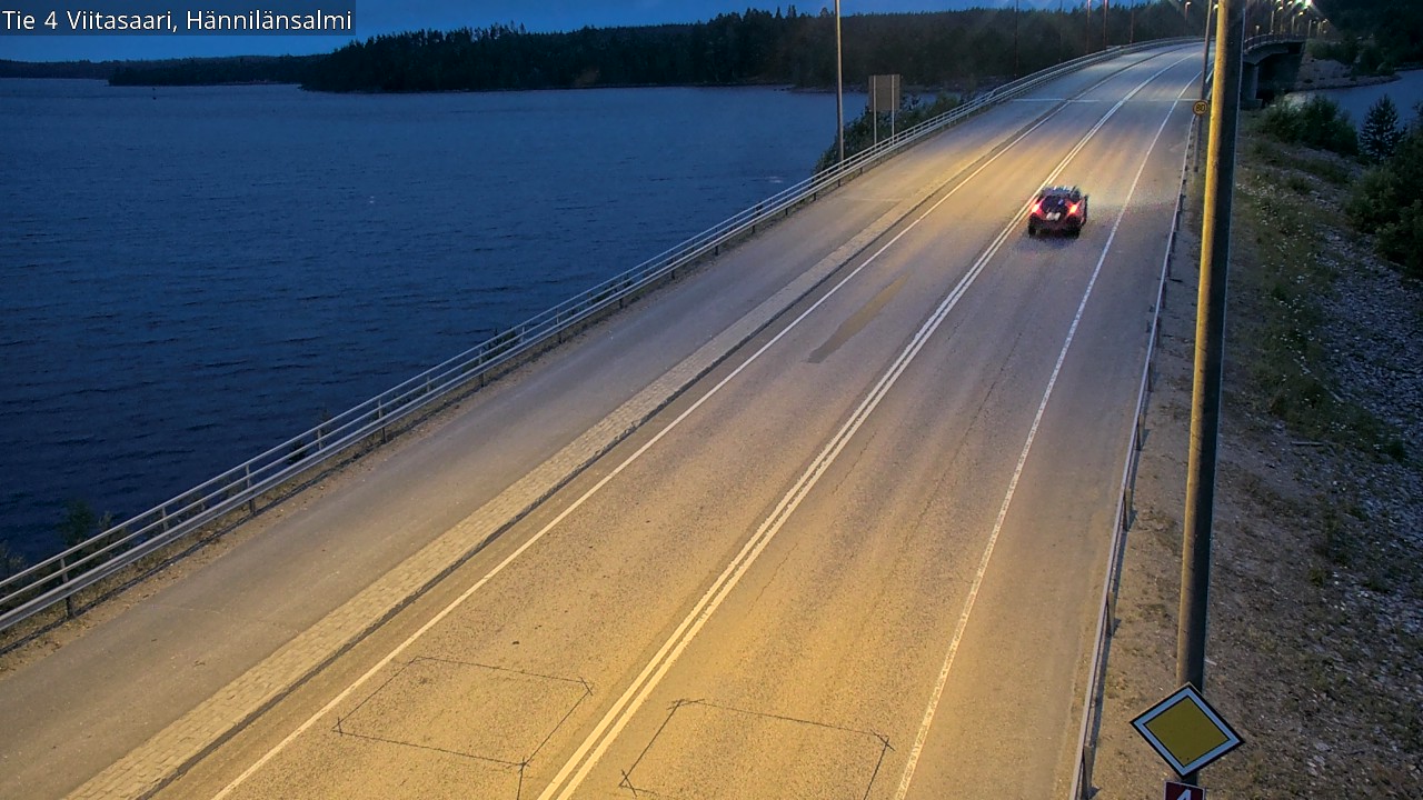 Kelikamerat Kuva Tie 4 Viitasaari Hännilänsalmi, Viitasaari, Keski-Suomi