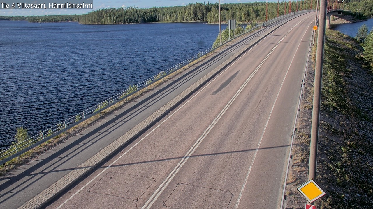 Kelikamerat Kuva Tie 4 Viitasaari Hännilänsalmi, Viitasaari, Keski-Suomi