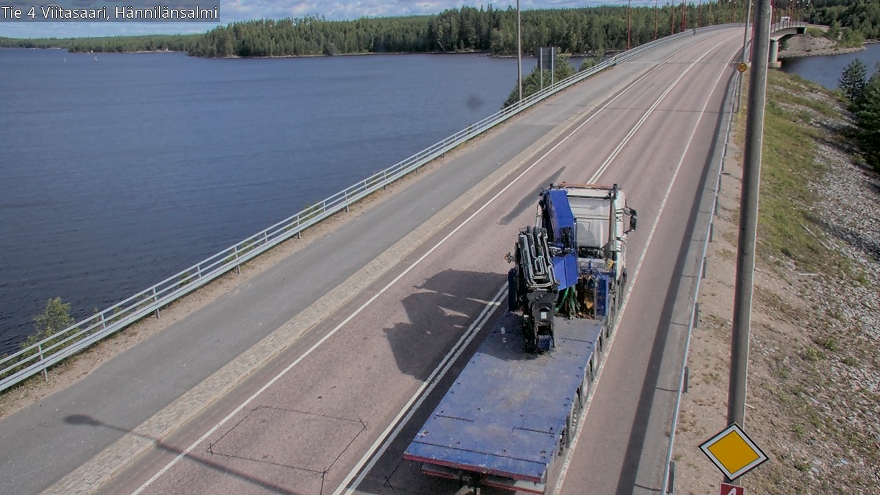 Kelikamerat Kuva Tie 4 Viitasaari Hännilänsalmi, Viitasaari, Keski-Suomi