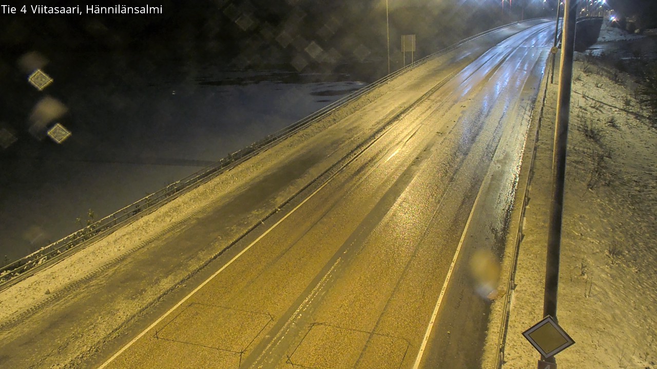 Weather Camera Image Väg 4 Viitasaari Hännilänsalmi, Viitasaari, Keski-Suomi