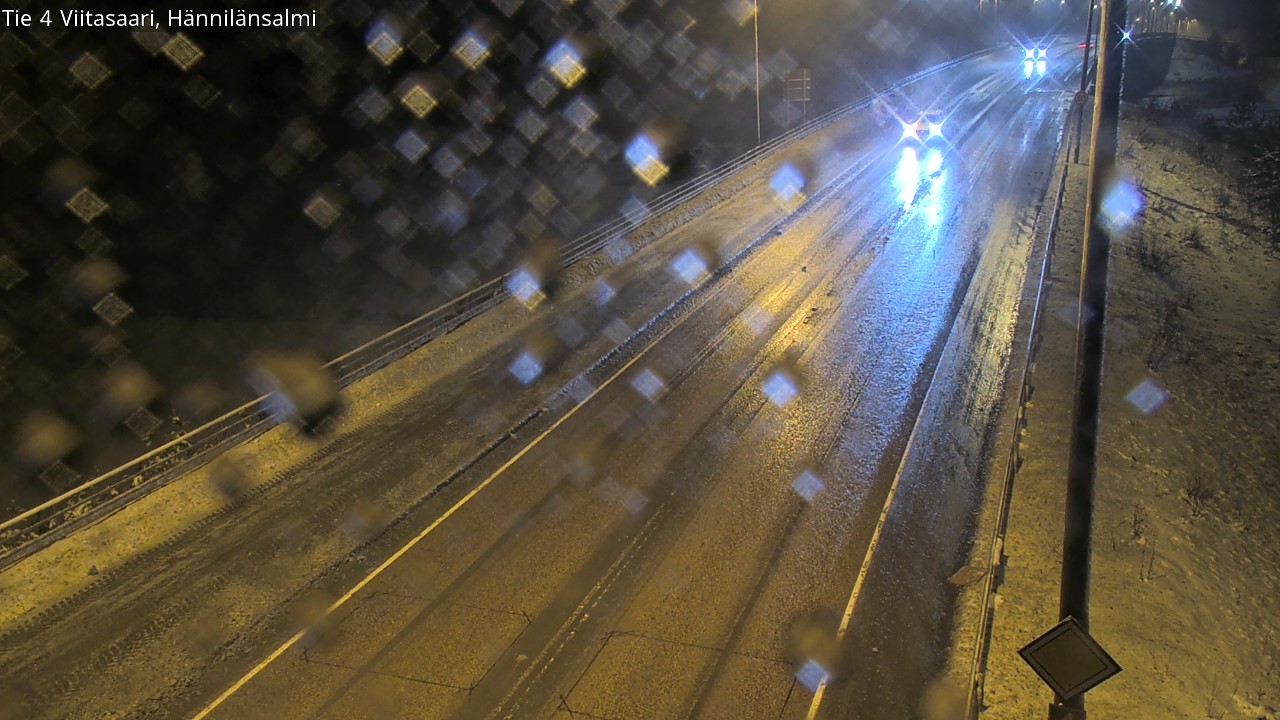 Weather Camera Image Väg 4 Viitasaari Hännilänsalmi, Viitasaari, Keski-Suomi