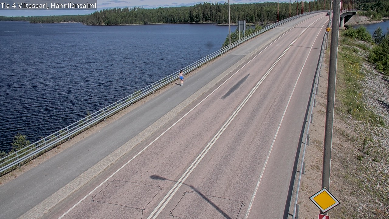 Kelikamerat Kuva Tie 4 Viitasaari Hännilänsalmi, Viitasaari, Keski-Suomi