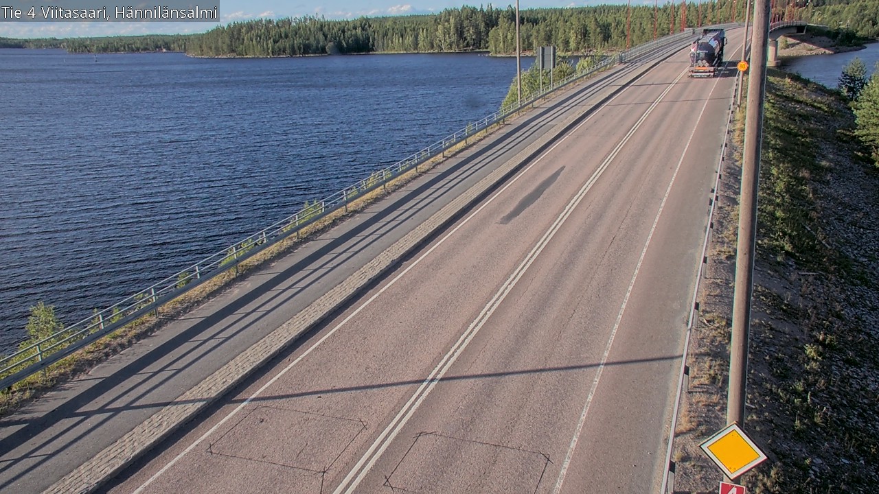 Kelikamerat Kuva Tie 4 Viitasaari Hännilänsalmi, Viitasaari, Keski-Suomi
