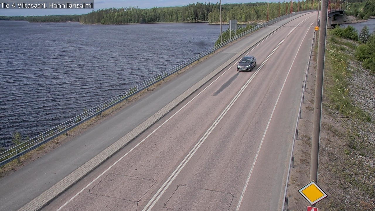 Kelikamerat Kuva Tie 4 Viitasaari Hännilänsalmi, Viitasaari, Keski-Suomi