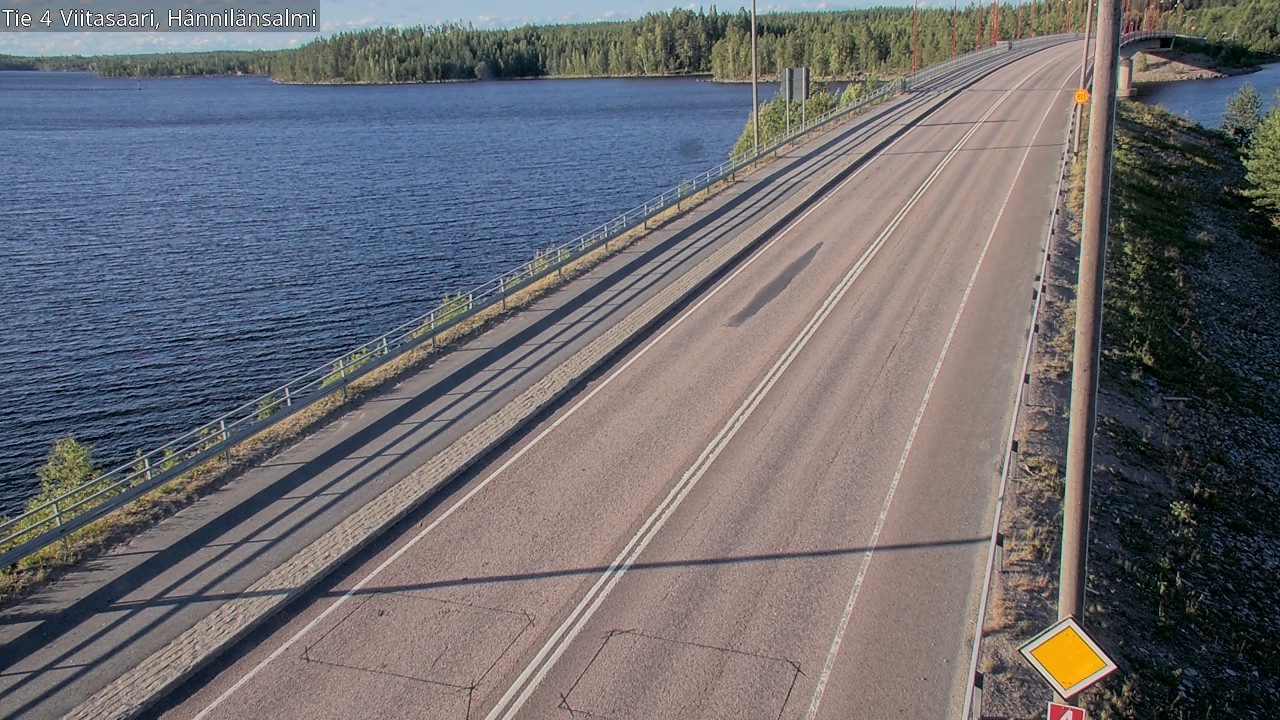 Kelikamerat Kuva Tie 4 Viitasaari Hännilänsalmi, Viitasaari, Keski-Suomi