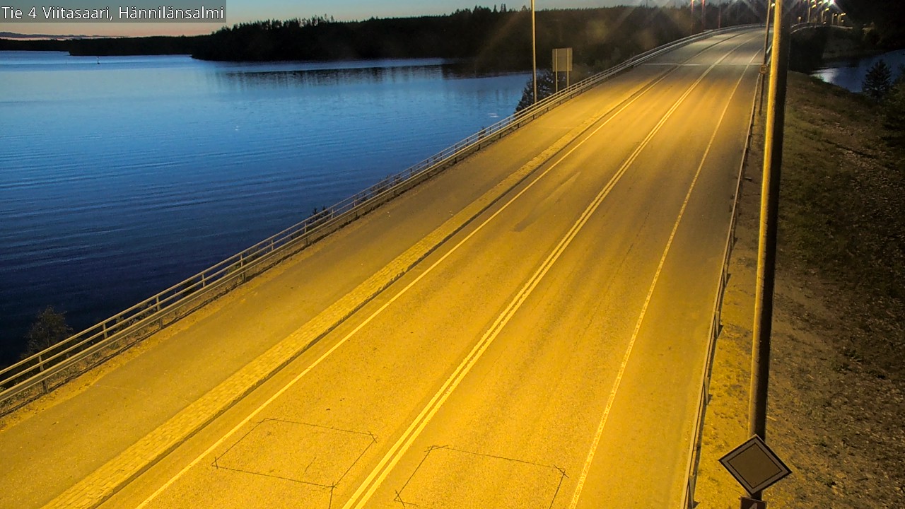Kelikamerat Kuva Tie 4 Viitasaari Hännilänsalmi, Viitasaari, Keski-Suomi