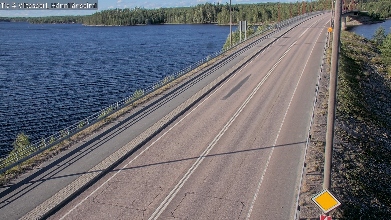 Kelikamerat Kuva Tie 4 Viitasaari Hännilänsalmi, Viitasaari, Keski-Suomi