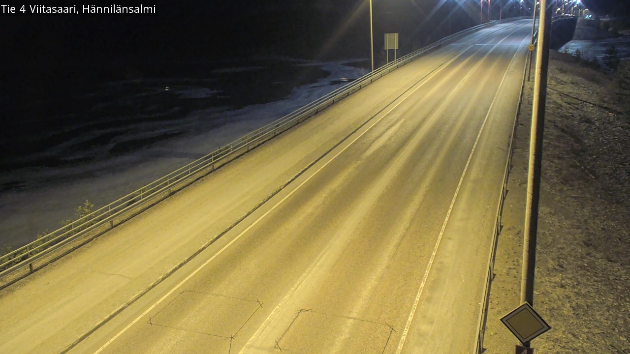 Weather Camera Image Road 4 Viitasaari Hännilänsalmi, Viitasaari, Keski-Suomi