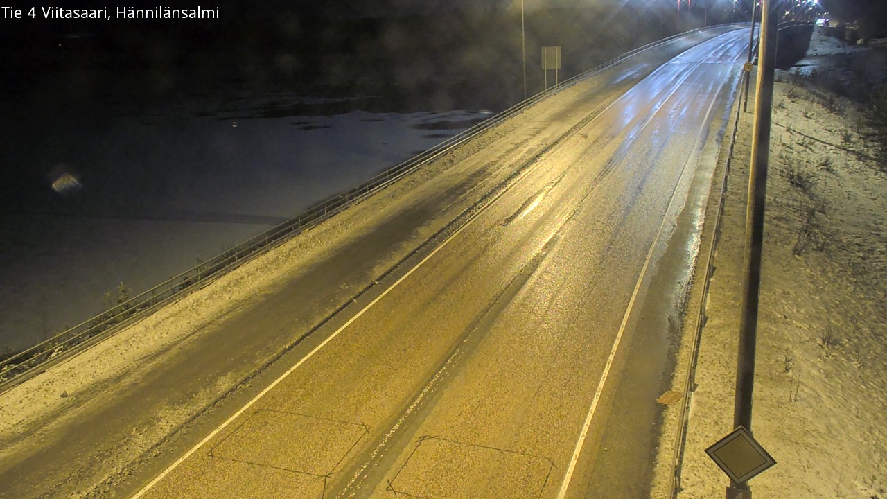 Weather Camera Image Väg 4 Viitasaari Hännilänsalmi, Viitasaari, Keski-Suomi