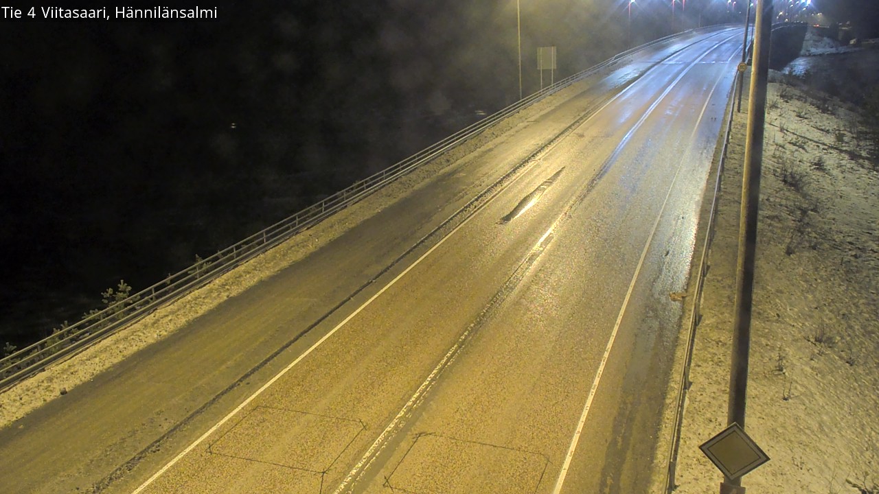 Weather Camera Image Väg 4 Viitasaari Hännilänsalmi, Viitasaari, Keski-Suomi