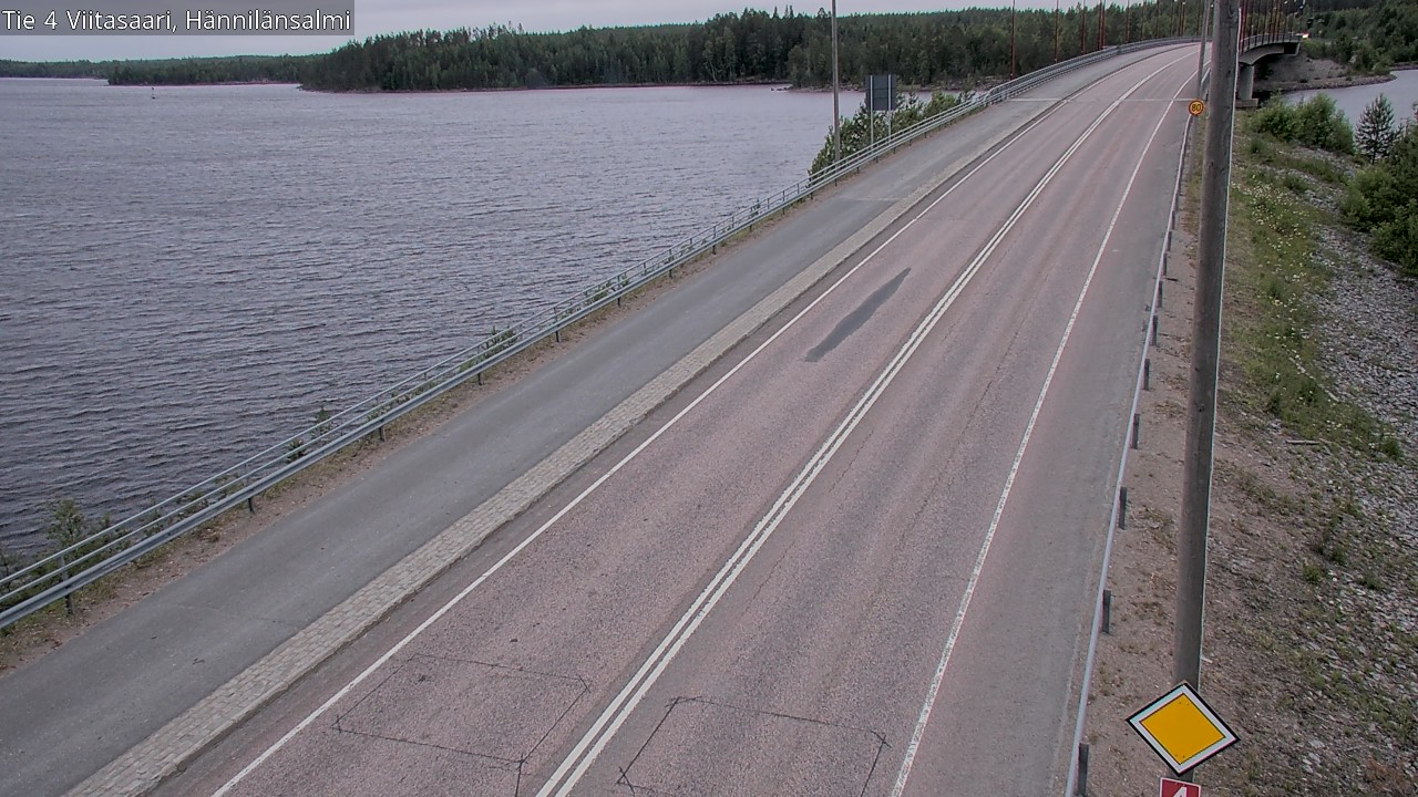 Kelikamerat Kuva Tie 4 Viitasaari Hännilänsalmi, Viitasaari, Keski-Suomi