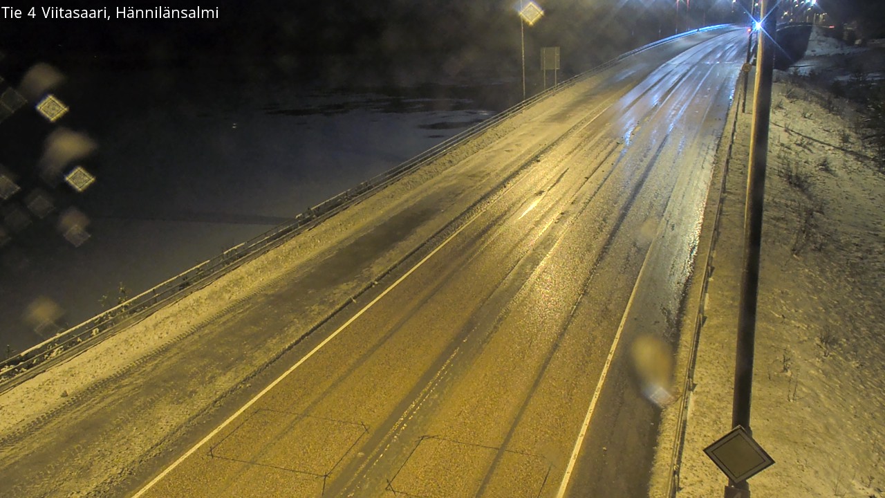 Weather Camera Image Väg 4 Viitasaari Hännilänsalmi, Viitasaari, Keski-Suomi