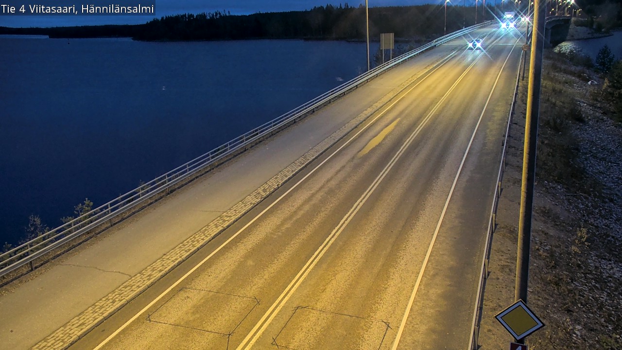 Kelikamerat Kuva Tie 4 Viitasaari Hännilänsalmi, Viitasaari, Keski-Suomi