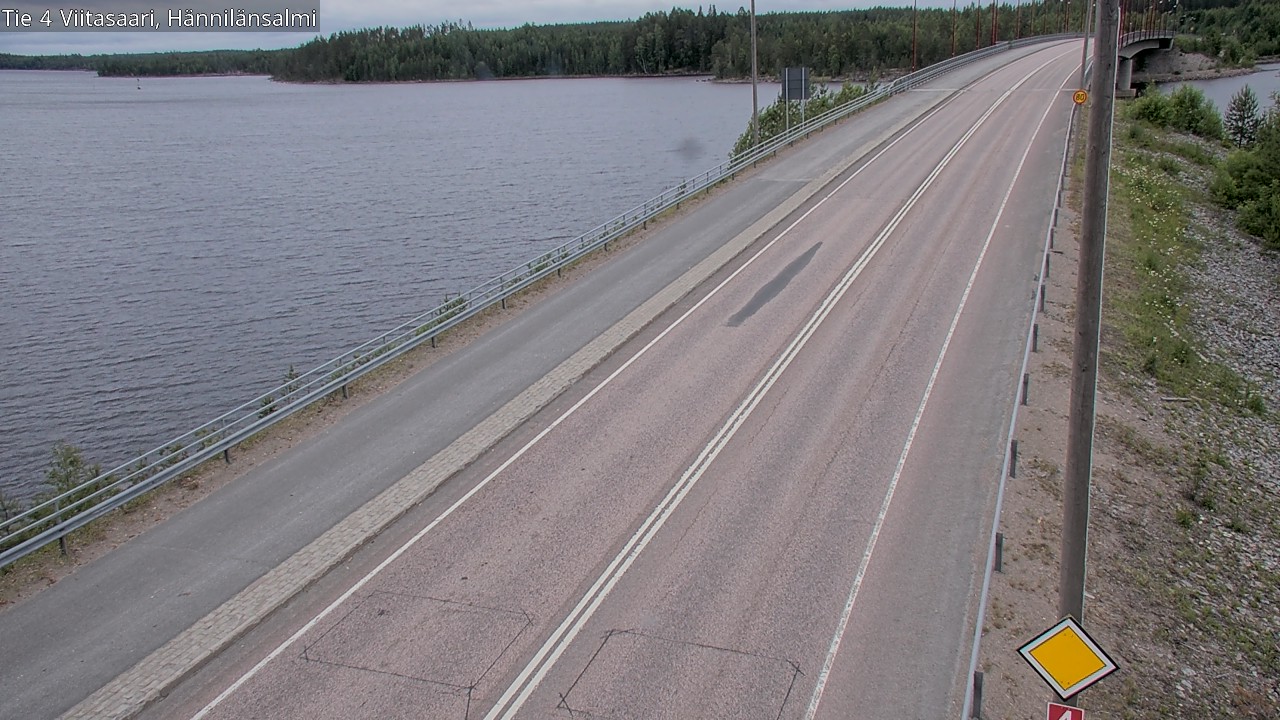 Kelikamerat Kuva Tie 4 Viitasaari Hännilänsalmi, Viitasaari, Keski-Suomi