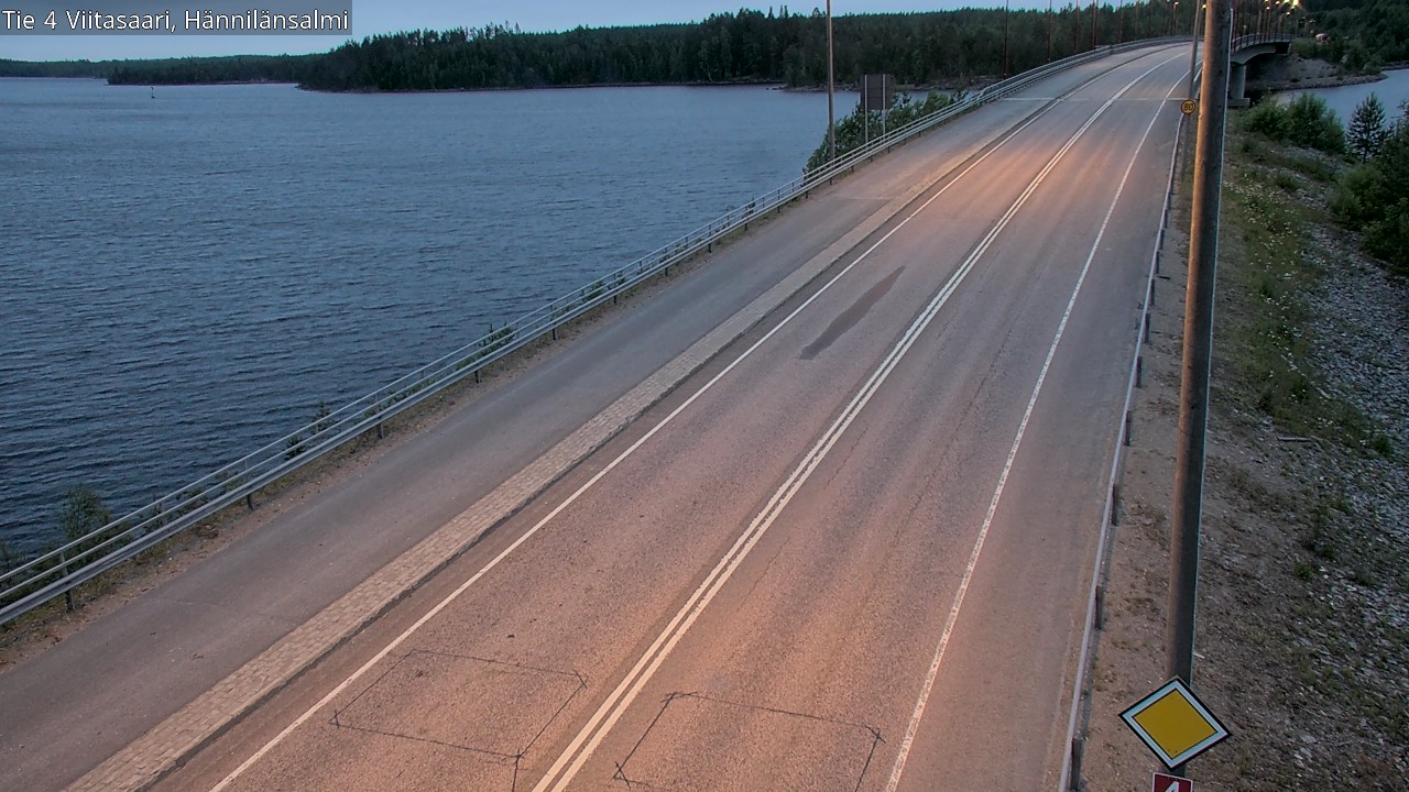 Kelikamerat Kuva Tie 4 Viitasaari Hännilänsalmi, Viitasaari, Keski-Suomi