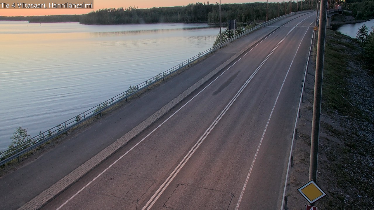 Kelikamerat Kuva Tie 4 Viitasaari Hännilänsalmi, Viitasaari, Keski-Suomi