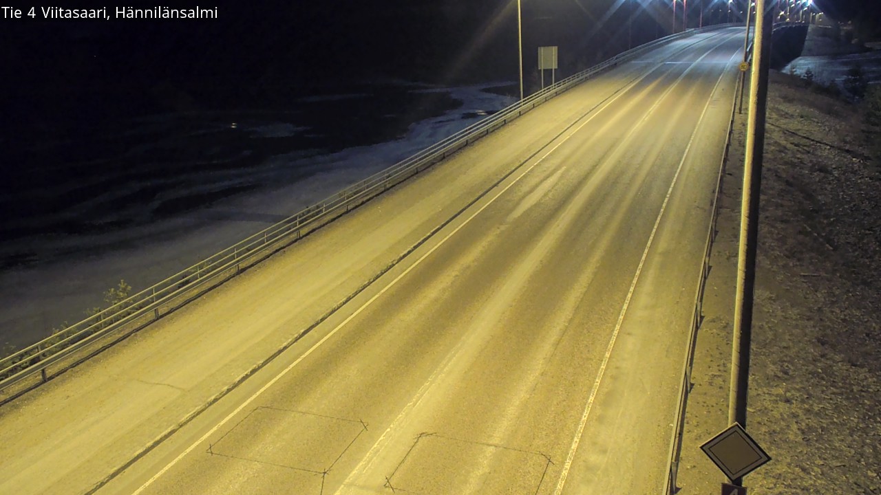 Weather Camera Image Road 4 Viitasaari Hännilänsalmi, Viitasaari, Keski-Suomi