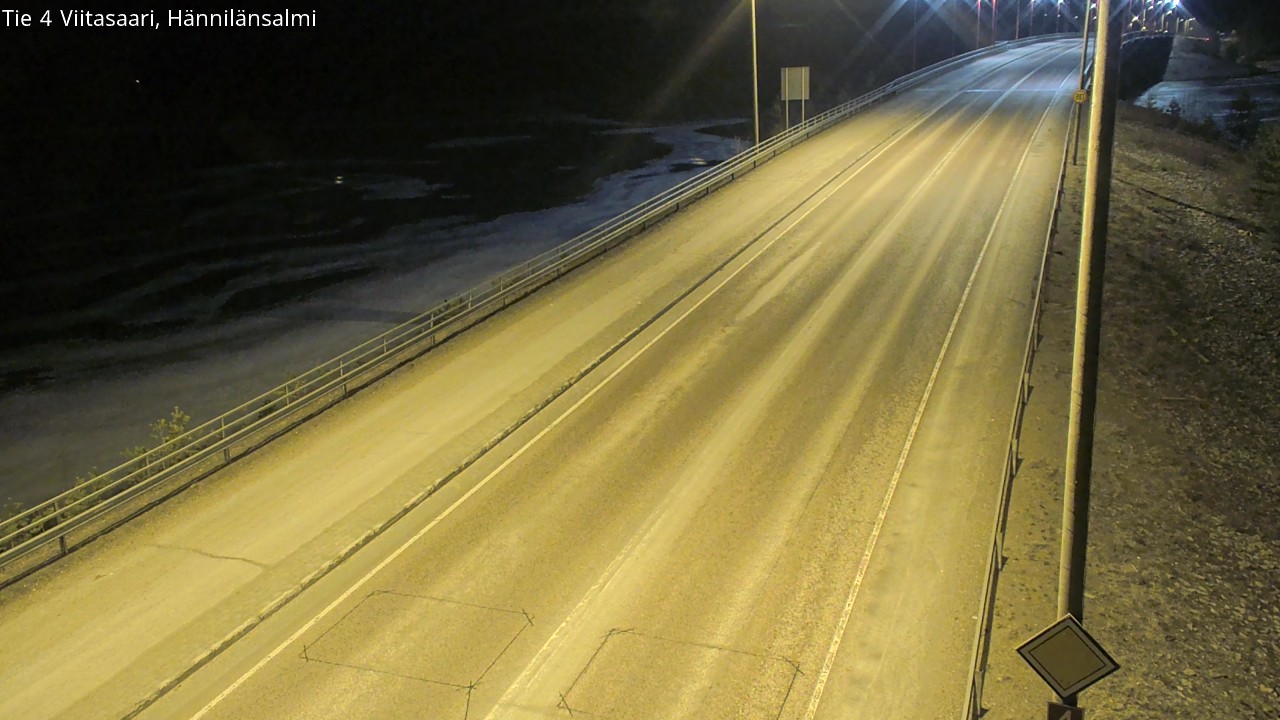 Weather Camera Image Road 4 Viitasaari Hännilänsalmi, Viitasaari, Keski-Suomi