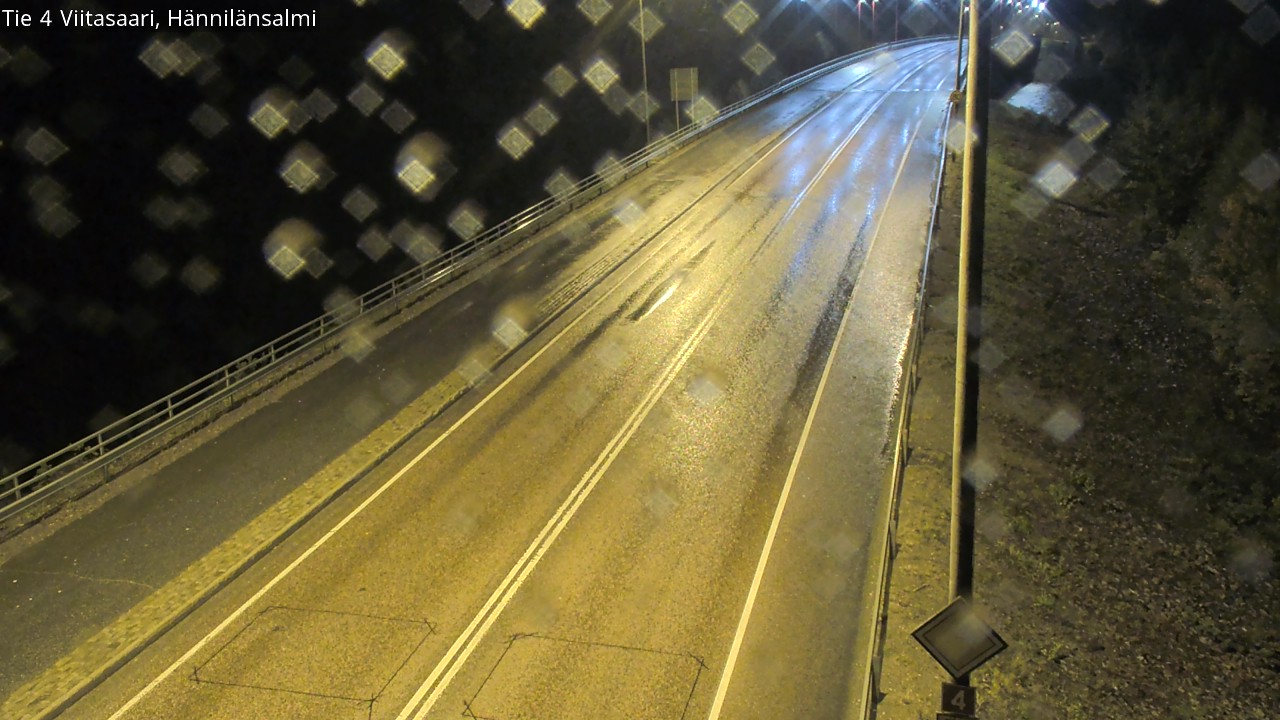 Weather Camera Image Väg 4 Viitasaari Hännilänsalmi, Viitasaari, Keski-Suomi