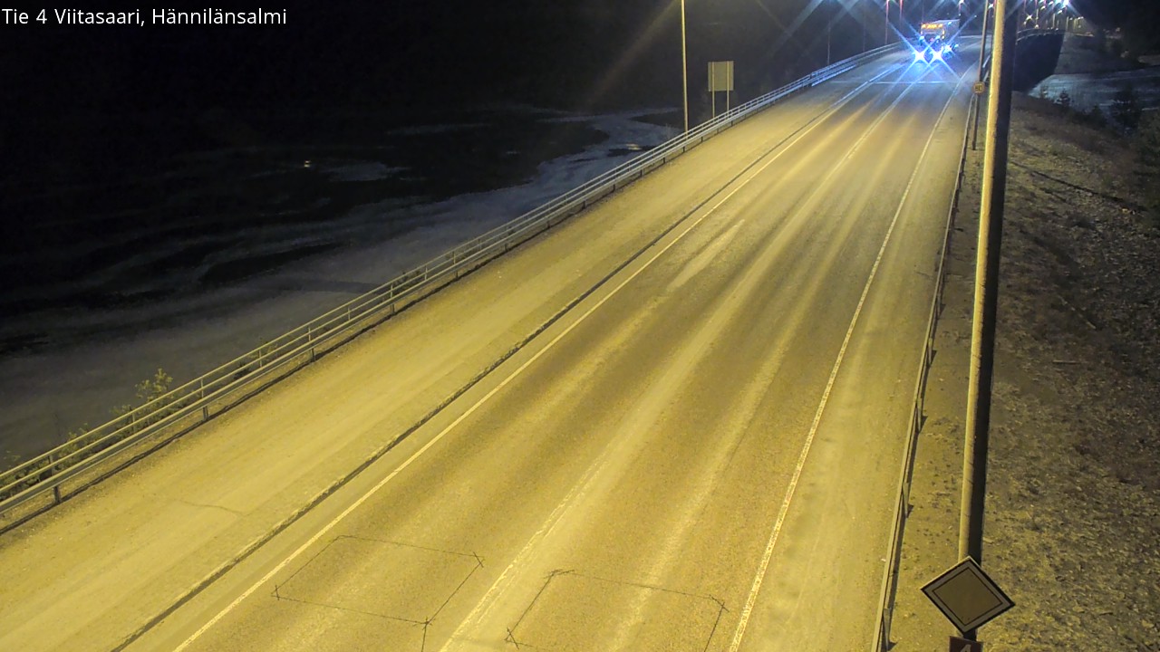Weather Camera Image Road 4 Viitasaari Hännilänsalmi, Viitasaari, Keski-Suomi