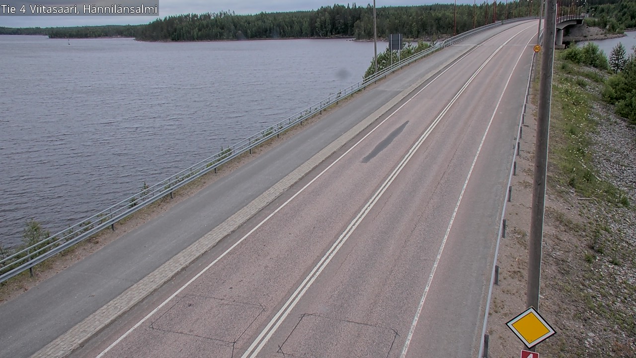 Kelikamerat Kuva Tie 4 Viitasaari Hännilänsalmi, Viitasaari, Keski-Suomi