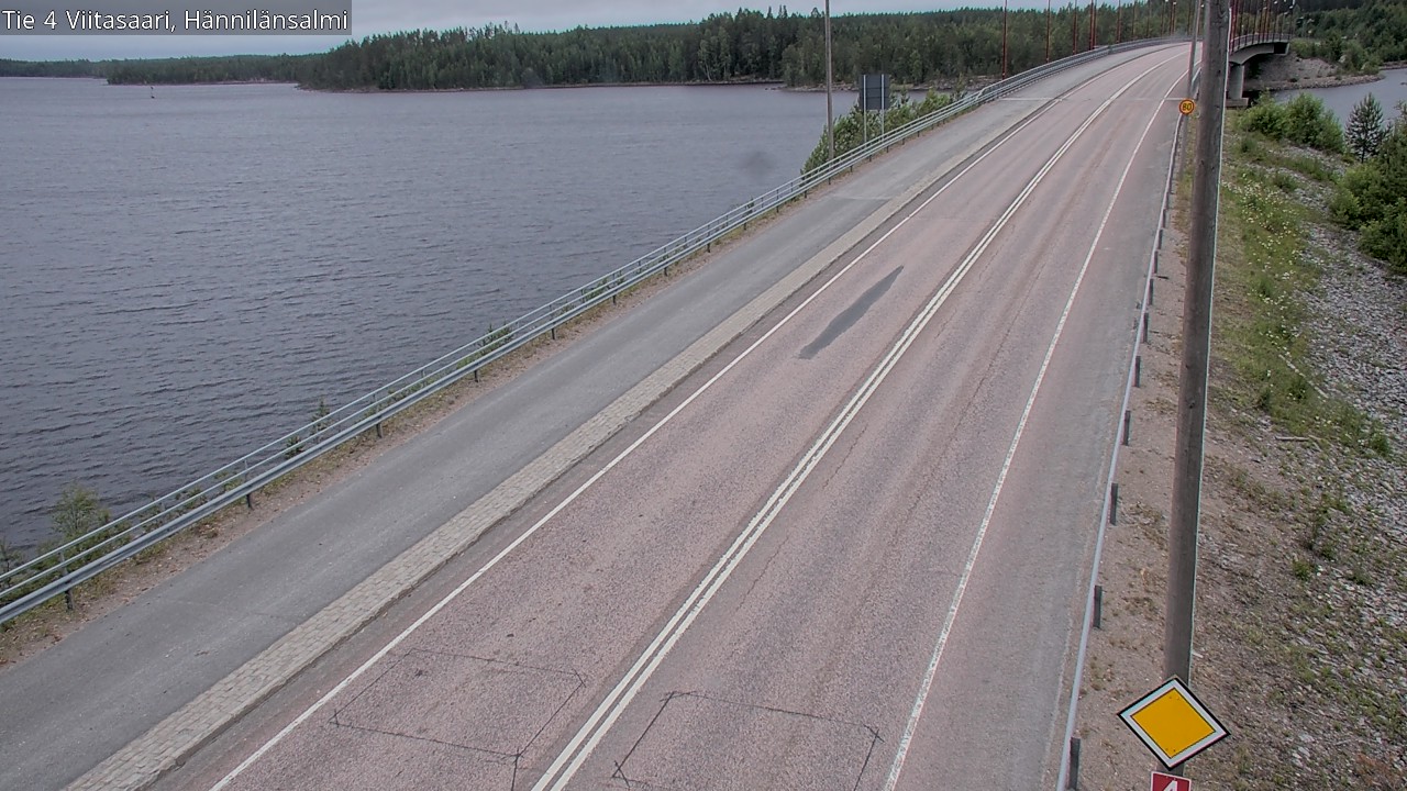 Kelikamerat Kuva Tie 4 Viitasaari Hännilänsalmi, Viitasaari, Keski-Suomi