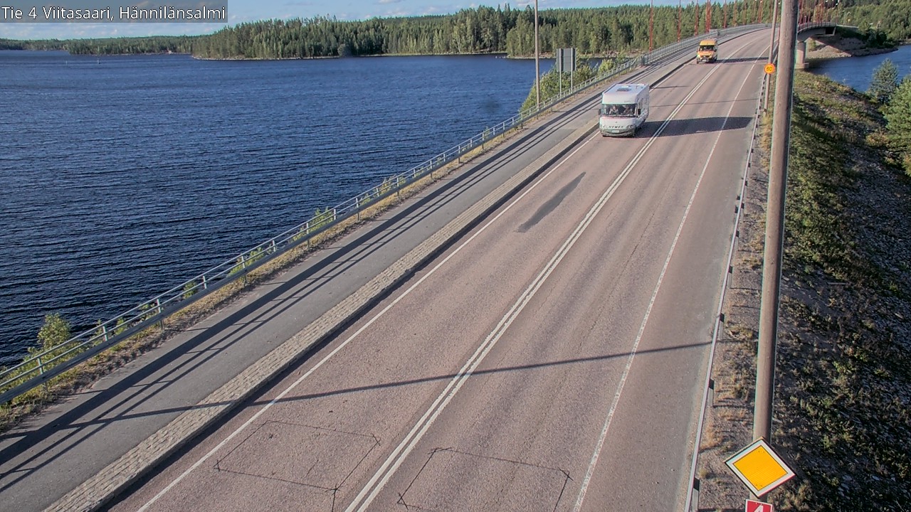 Kelikamerat Kuva Tie 4 Viitasaari Hännilänsalmi, Viitasaari, Keski-Suomi