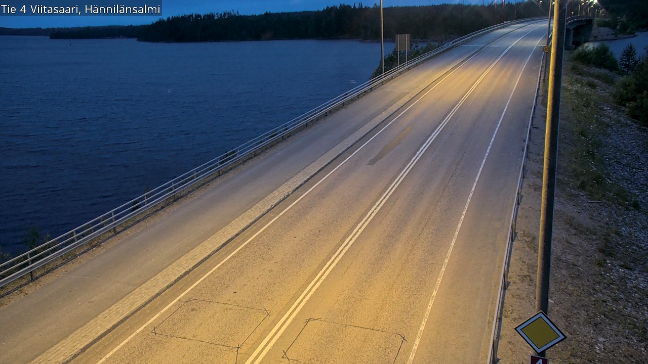 Kelikamerat Kuva Tie 4 Viitasaari Hännilänsalmi, Viitasaari, Keski-Suomi