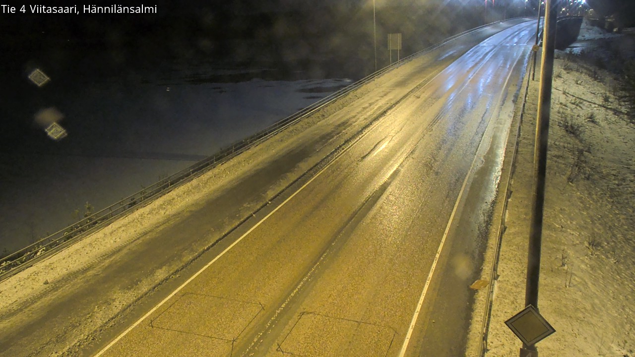 Weather Camera Image Väg 4 Viitasaari Hännilänsalmi, Viitasaari, Keski-Suomi
