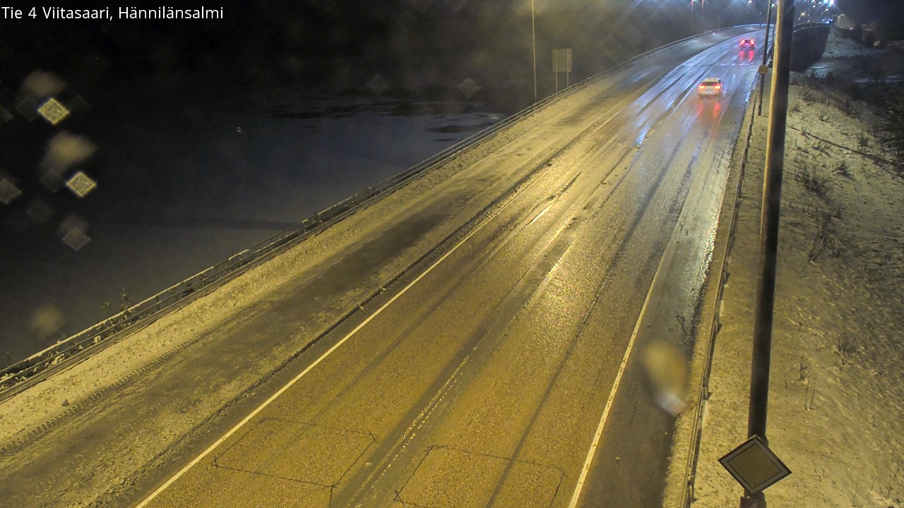 Weather Camera Image Väg 4 Viitasaari Hännilänsalmi, Viitasaari, Keski-Suomi