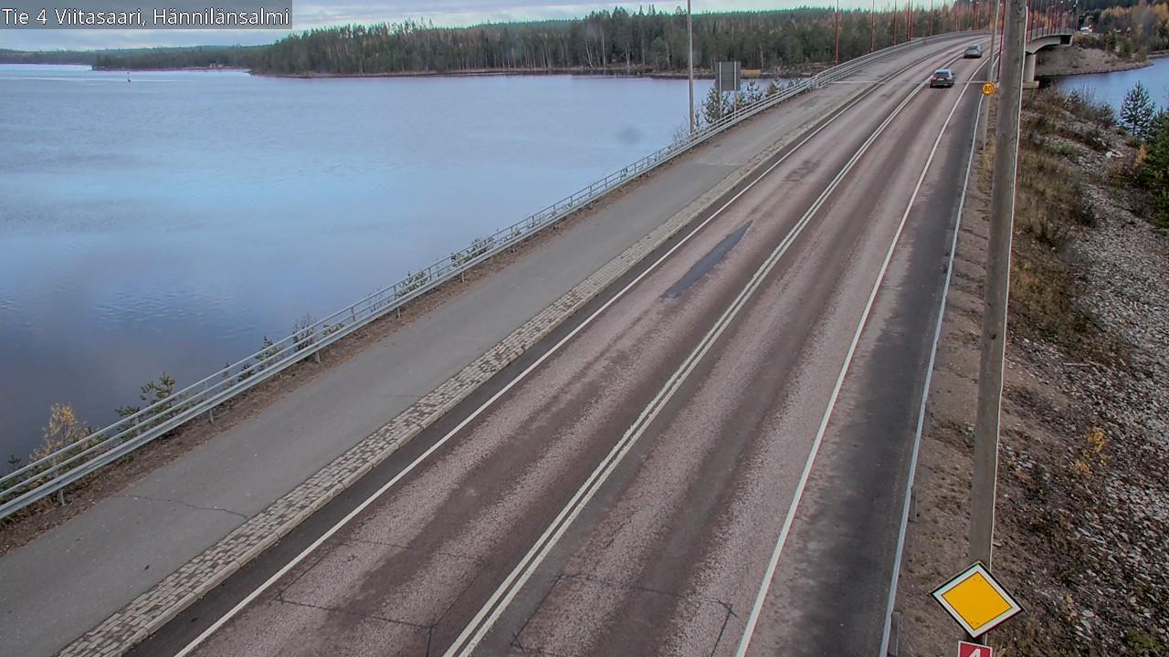 Kelikamerat Kuva Tie 4 Viitasaari Hännilänsalmi, Viitasaari, Keski-Suomi