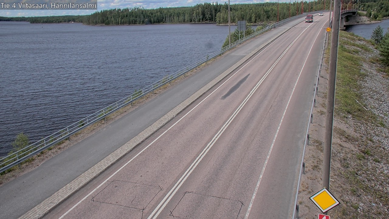 Kelikamerat Kuva Tie 4 Viitasaari Hännilänsalmi, Viitasaari, Keski-Suomi