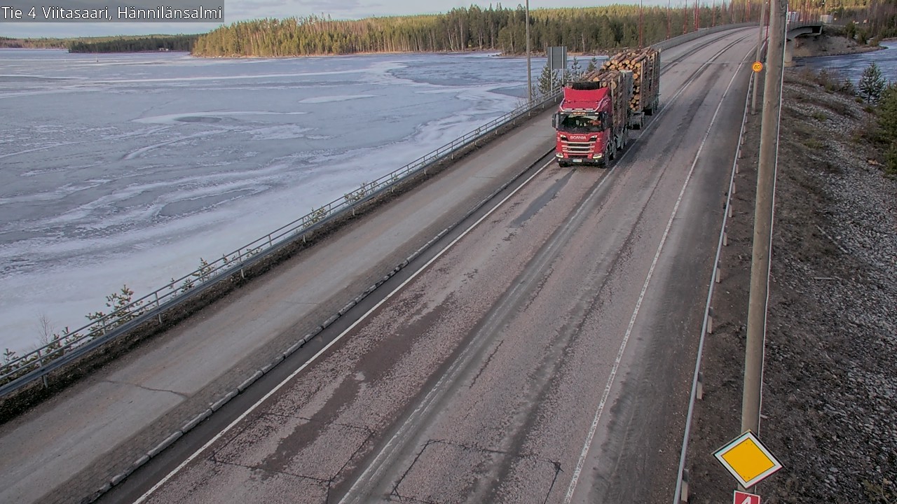 Kelikamerat Kuva Tie 4 Viitasaari Hännilänsalmi, Viitasaari, Keski-Suomi